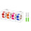 Label Storage Solution Acrylic Construction 7 Compartments Wall 7