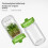 Sprouting Jar, Sprouting Jar Set Germination Sprouter Set-Green 4