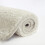 Mikrofiber Shag Badetæppe 20x32" Elfenben 1