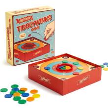 The Magic Toy Shop Classic Tiddlywinks Board Game Traditional Retro Travel Vintage Tabletop Kid Toy