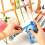 9Pcs Kitten Resin Handle Crochet Hooks Set 2-6Mm Ergonomic Grip 6