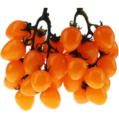 2 stk kunstige cherrytomater til hjemmedekorasjon