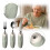 Food Grade Silicone Utensil Holders Improves Grip Comfort-Gray 5