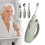 Food Grade Silicone Utensil Holders Improves Grip Comfort-Gray 7