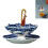 Traditional Chinese Style Ceramic Tea Filter Tea Strainer With 2