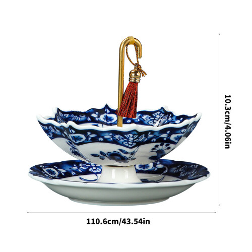 Traditional Chinese Style Ceramic Tea Filter Tea Strainer With 2