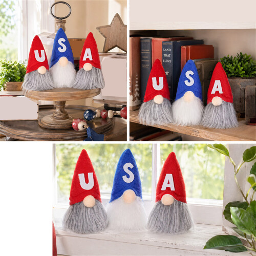 Gnomes Doll Decorations For Festives Celebration Independence 1