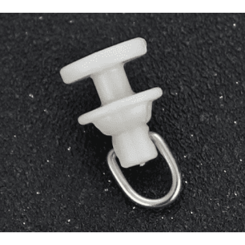 Guide scorrevoli in plastica per binari per tende, 100 pezzi