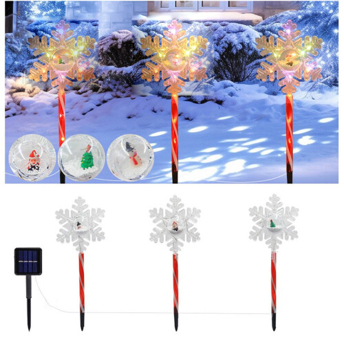 Luz de Natal Solar em Formato de Estrela 50cm - Pacote com 1 unidade