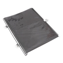 Fekete tapadókorongos sötétítő ablakroló 45x125cm