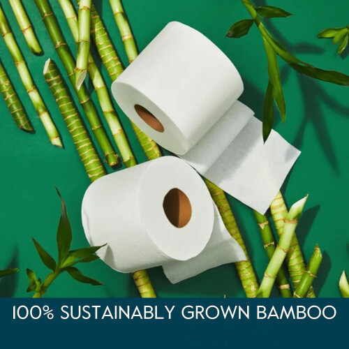 Bambus toiletpapir 3-lags 18 ruller