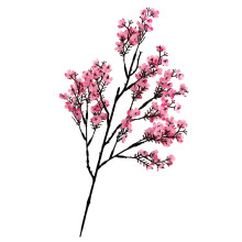 Baby's Breath Kunstige Blomster 8 Bundter Silke Imiterede Stilke
