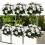 Kunstige røde pelargonier 30 cm 4-pak 1
