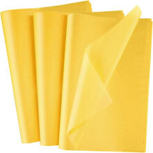 Žltý hodvábny papier 20x14 palcov 100 listov