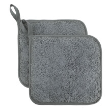 ACDANC puuvillaiset patalaput 18x18cm 2 kpl pakkaus harmaa