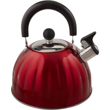 Tetera silbante de acero inoxidable Twining de 2,1 cuartos de galón