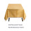 Practical & Decorative Checkered Tablecloth 2-90*90cm Yellow 4