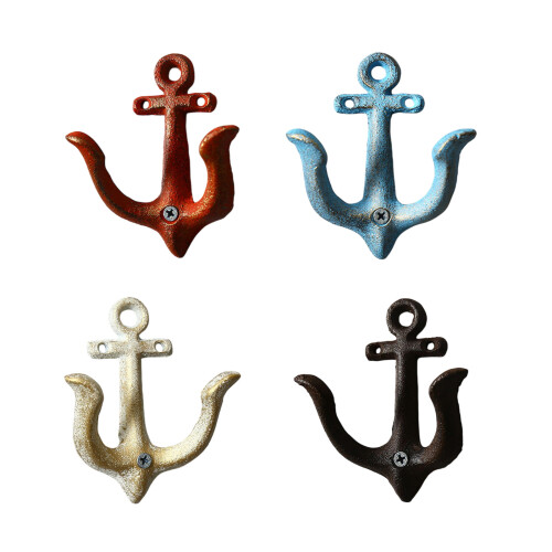 Marine Iron Wall Hook With High Weight Capacity For-Black 1