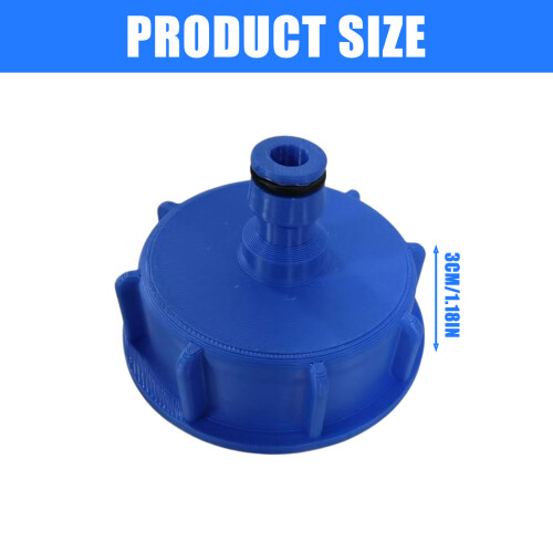 Professional Reliable IBC Tanks Hose Adapter Cover For Long 2
