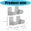 Innovative Kitchen Organization Solution With Multiple-Gray 4