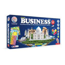 Ratna'S Business Junior Coins 5 In 1 Board Game Set Of Business Snake And Ladders Ludo Car Rally And Cricket Games 2-4 Players Perfect For Kids