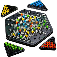 Escucha Chain Triangle Chess Game Triggle Elastic Band Game Family Games For Kids And Adults Family Fun Night Chess Set Chain Board Chess Desktop