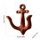 Iron Anchors Wall Hook Decorative Styles-red blue white black 4