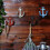 Iron Anchors Wall Hook Decorative Styles-red blue white black 7