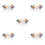 Roller Ball Applicator Inserts for Essential Oils with Jade Stone 50 Pieces 3