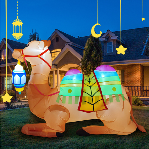 Inflatable Decoration Featuring Built In LED Lights For Enhanced 2