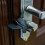 5Pcs Portable Door Lock for Home Security Door Stopper Black 5