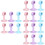 Door Stopper Hold-Open Door Catch for Home Use 18Pcs Silicone Wall Protector 5