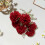 Bouquet di crisantemi artificiali – Tessuto, 6 steli, a cascata 1