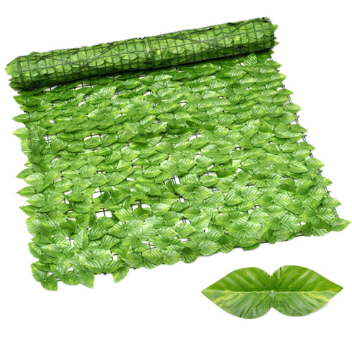 Umělý živý plot 50x50 cm tmavě a světle zelený