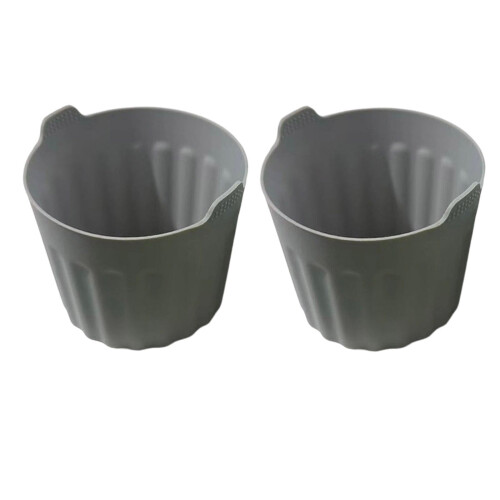 Silikon-Eierbecher für Heißluftfritteuse, 4er-Pack