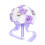 Bouquet da sposa con rose di perle e fiori artificiali di seta 1