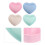 Heart-Shaped PP Sauce Bowls (8 pcs, Assorted Colours) 3