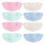 Heart-Shaped PP Sauce Bowls (8 pcs, Assorted Colours) 4