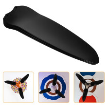 Conjunto de 3 pás de ventilador de teto em plástico preto