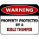 Προειδοποιητική πινακίδα Bible Thumper 12x8 ίντσες από μεταλλικό τενεκεδένιο κουτί 1