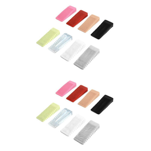Home Door Wedge Stopper Silicone for Security 16Pcs Use 2