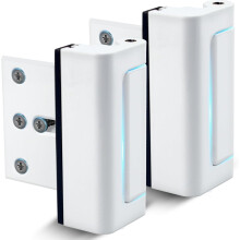 Aluminium-Türschlösser, kindersicher, 2er-Pack