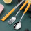 Camping Cutlery Set Stainless Steel 4-Piece 5