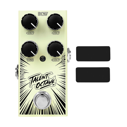 Compact Octave Electric Guitar Effect Pedal for Electric-Yellow