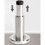 Door Stop Stopper ,adjustable Doorstop Heavy Duty Stainless Steel Bumper Rubber Buffer 3
