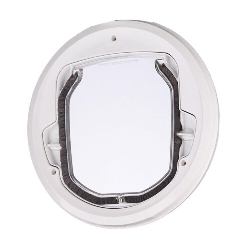 Cat Door Swing Type White Large 1