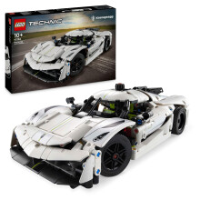 Lego Technic Koenigsegg Jesko Absolut Vit Hyperbil 42184 Byggblock För 18+ Present