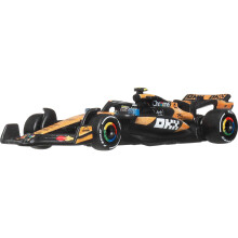 Hot Wheels 1:64 Scale Premium Race Team Mclaren - Driver 2 Die-Cast Formula 1 Collectible Toy Race Car With Real Riders Tires & Metal/Metal Body & Cha
