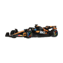 Hot Wheels 1:64 Scale Premium Race Team Mclaren - Driver 1 Die-Cast Formula 1 Collectible Toy Race Car With Real Riders Tires & Metal/Metal Body & Cha