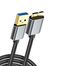 USB 3.0 MicroB Data Cable With Reinforced Connector For-150cm